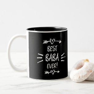 Beste Baba Ooit Tweekleurige Koffiemok