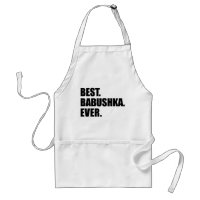 Beste Babushka ooit Russische grootmoeder Apron