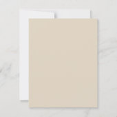 Beste Baby, Floral Burgundy Blush Baby shower (Achterkant)