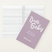 Beste Baby, Zwangerschap Journal Keepomwille. Notitieboek (Binnen)