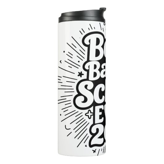 Beste Back to School ooit 2024 ontwerp Thermosbeker (Gedraaid links)