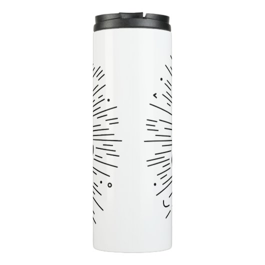 Beste Back to School ooit 2024 ontwerp Thermosbeker (Achterkant)