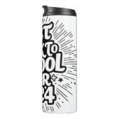 Beste Back to School ooit 2024 ontwerp Thermosbeker (Geroteerd rechts)