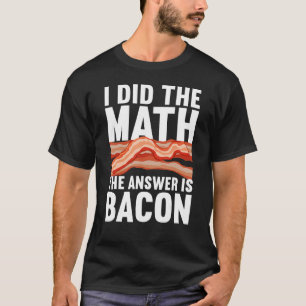 Beste Bacon Voor Mannen Vrouwen Voedsel Varkensvle T-shirt
