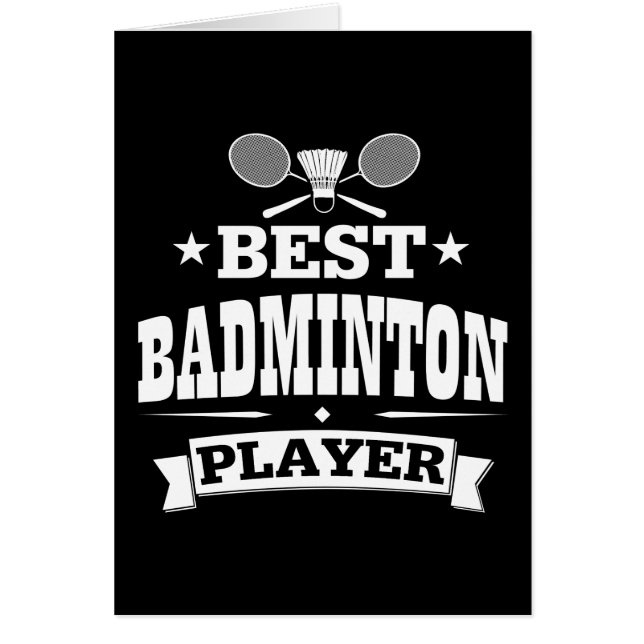 Beste Badminton-speler (Voorkant)