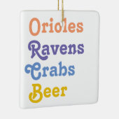 Beste Baltimore Keramisch Ornament (Rechts)