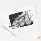 Beste Bandoneon Tango Rechthoekige Sticker (Envelop)