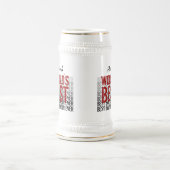 Beste Bartender - Aangepaste naam ter wereld Bierpul (Center)