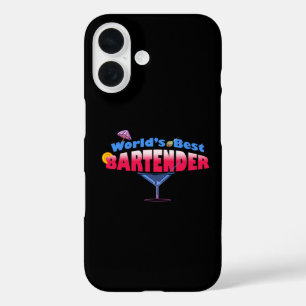 Beste Bartender ter wereld iPhone 16 Hoesje