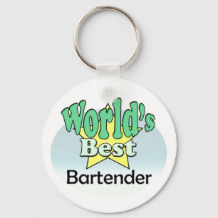 Beste Bartender ter wereld Sleutelhanger