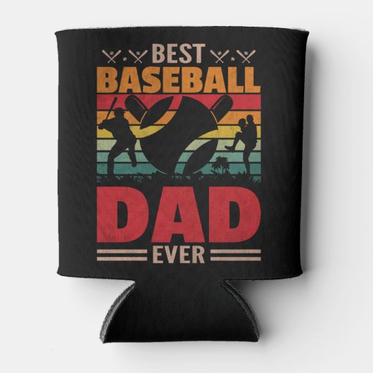 Beste Baseball Pap ooit Blikjeskoeler (Voorkant)