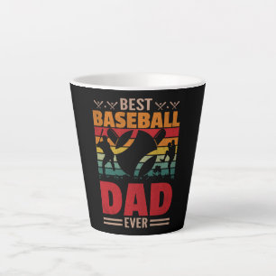 Beste Baseball Pap ooit Latte Mok