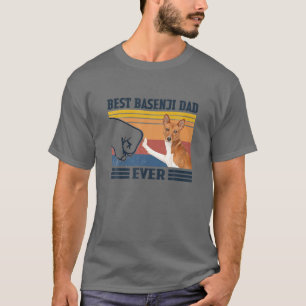 Beste Basenji Pap ooit  kerstdag T-shirt