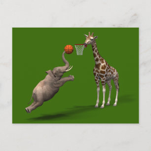 Beste Basketball Scorer Briefkaart