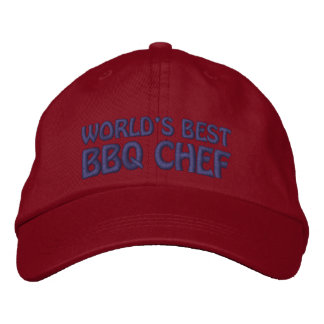 Beste BBQ Chef over werelden Geborduurde Pet