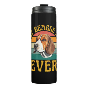 Beste Beagle-moeder ooit, grappige Beagle-hond Thermosbeker