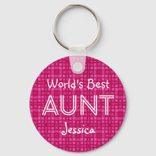 Beste BEDRAG Aangepast roze Gift Item 11 ter werel Sleutelhanger