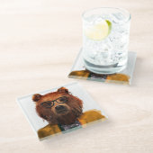 Beste Beer Glazen Onderzetter (Schuin)