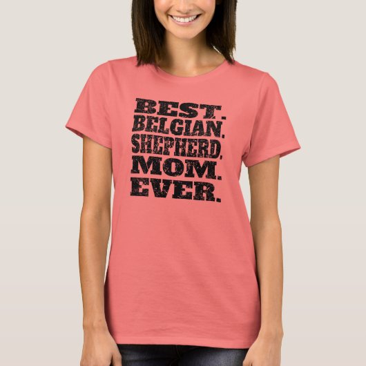 Beste Belgische herdermie ooit T-shirt (Voorkant)