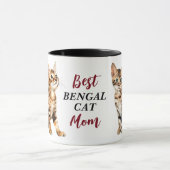 Beste Bengaalse kat mam Mok (Midden)