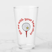 Beste bericht glas (Voorkant)