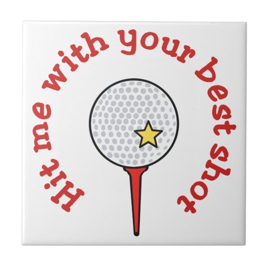 Beste bericht tegeltje (Voorkant)