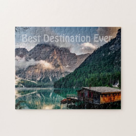Beste bestemming ooit - Aangepaste foto Legpuzzel (Horizontaal)