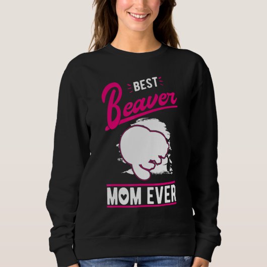 Beste Bevermoeder Ooit Trui (Voorkant)