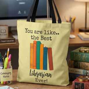 Beste Bibliothecaris Ooit Cadeau Draagtas