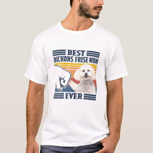Beste Bichon Frise mama ooit moederdag T-shirt