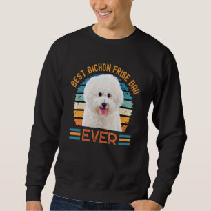 Beste Bichon Frise Papa Ever Dog Vaderdag T-shirt