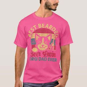 Beste bier Lovin Corgi Dad Oog to shirt des des de