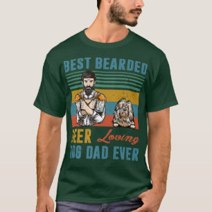 Beste bieren houden van hond vader ooit oud Engels T-shirt
