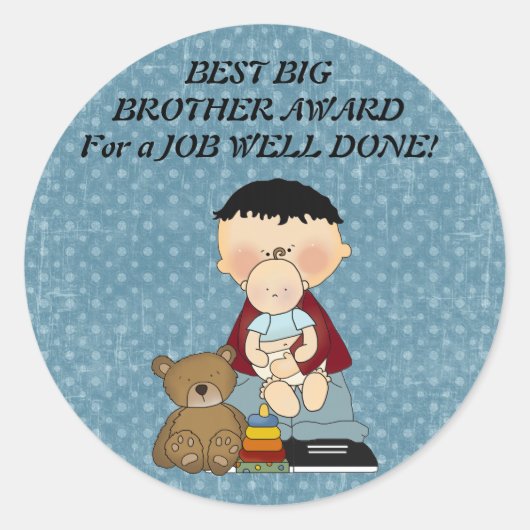 Beste Big Brother sticker (Voorkant)