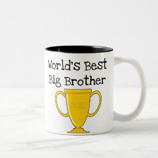 Beste Big Brother van Champion World Tweekleurige Koffiemok