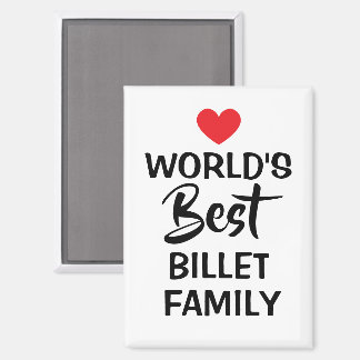 Beste Billet Familie Decoratie Magneet