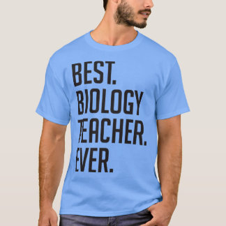 Beste bioloog leraar Overdag 5 T-shirt