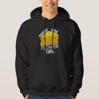 Beste Bloemenmeisje Ooit Trouwfeest Plezier Betro Hoodie
