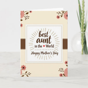 Beste Bloemrijke Oom/Vriendin Dag Kaart