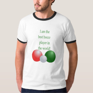 Beste Bocce Player in de wereld T-shirt