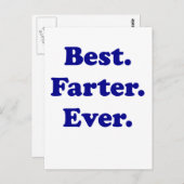 Beste boer ooit briefkaart (Voorkant / Achterkant)