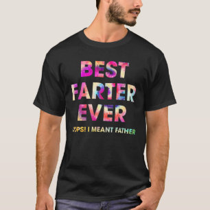 Beste boer ooit, ik bedoel vader Tie Dye Fathe T-shirt