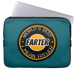 Beste boer ter wereld, bedoel ik vader laptop sleeve