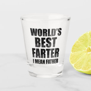 Beste boer ter wereld, bedoel ik vader shot glas