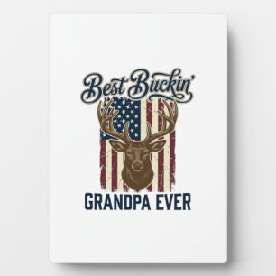 Beste Bok Grandpa Ooit Eland Jacht Shirt Ontwerp Fotoplaat