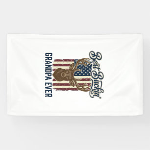 Beste Bok Grandpa Ooit Hert Jagen Shirt Ontwerp Spandoek