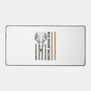 Beste Bokken Dad Hertenjagen Vintage Shirt Ontwerp Bureaumat