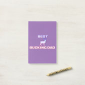 Beste bokkende vader post-it® notes (Op bureau)