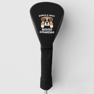 Beste Bokser Oma Hond Granddog Golfheadcover