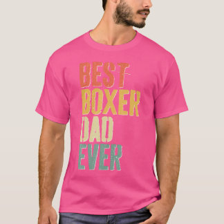 Beste Bokser Vader Ooit Hondenliefhebber Vaderdag T-shirt